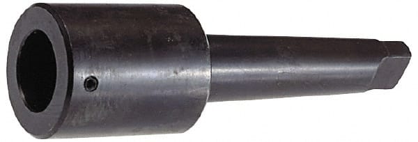 Collis Tool - 2-1/8 Inch Tap, 3 Inch Tap Entry Depth, MT5 Taper Shank, Standard Tapping Driver - 3-3/4 Inch Projection, 2-3/4 Inch Nose Diameter, 1.769 Inch Tap Shank Diameter, 1.327 Inch Tap Shank Square - Exact Tooling