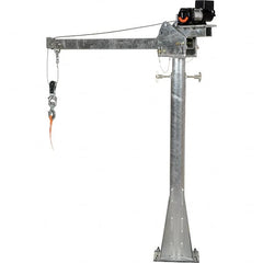 Vestil - 2,000 Lb Load Capacity, Jib Crane - Exact Tooling