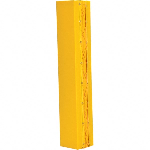 Vestil - 6" High, Column Protector - Fits 6" Columns, Yellow - Exact Tooling