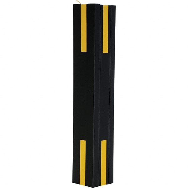 Vestil - 6" High, Column Protector - Fits 6" Columns, Black - Exact Tooling