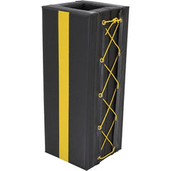 Vestil - 3" High, Column Protector - Fits 8" Columns, Black - Exact Tooling