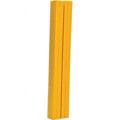 Vestil - 6" High, Column Protector - Fits 6" Columns, Yellow - Exact Tooling