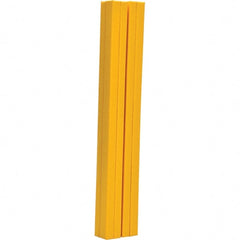 Vestil - 6" High, Column Protector - Fits 4" Columns, Yellow - Exact Tooling