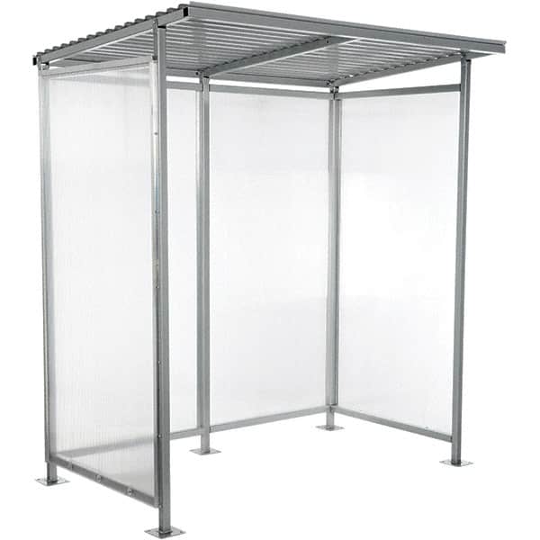 Vestil - Shelters Type: Smoking Shelter Width (Feet): 6 - Exact Tooling