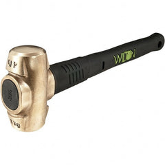 Wilton - Non-Sparking Hammers Tool Type: Brass Hammer Head Material: Brass - Exact Tooling