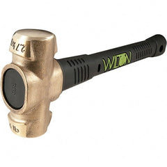 Wilton - Non-Sparking Hammers Tool Type: Brass Hammer Head Material: Brass - Exact Tooling