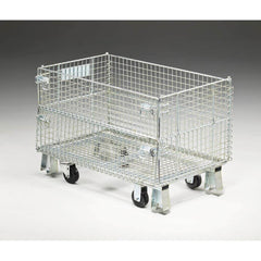 Nashville Wire - Bulk Storage Containers Container Type: Pallet Bulk Container Height (Inch): 16 - Exact Tooling