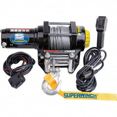 Superwinch - Automotive Winches Type: DC Electric Winch Pull Capacity (Lb.): 4,000 (Pounds) - Exact Tooling