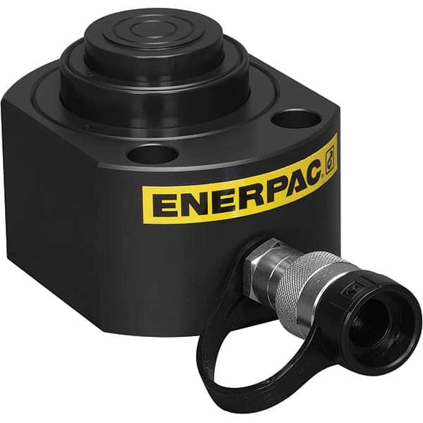 Enerpac - Compact Hydraulic Cylinders Type: Multi-Stage Mounting Style: Base Mounting Holes - Exact Tooling