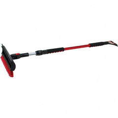 Value Collection - Snowbrushes & Scrapers Type: Telescoping Snowbroom & Ice Scraper Material: Aluminum & Polyethyiene - Exact Tooling