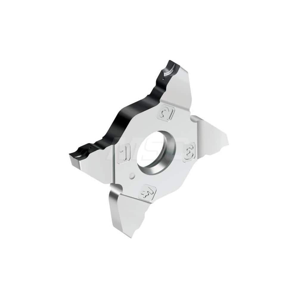 Grooving Insert: MX22CF5 WSM23S Al Finish, Neutral, 0.098″ Cutting Width, Series MX