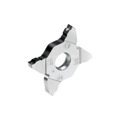 Grooving Insert: MX22CF5 WSM23S, Solid Carbide Al Finish, Neutral, 0.167″ Cutting Width, Series Tiger-tec Silver