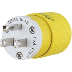 Bryant Electric - Straight Blade Plugs & Connectors Connector Type: Plug Grade: Industrial - Exact Tooling