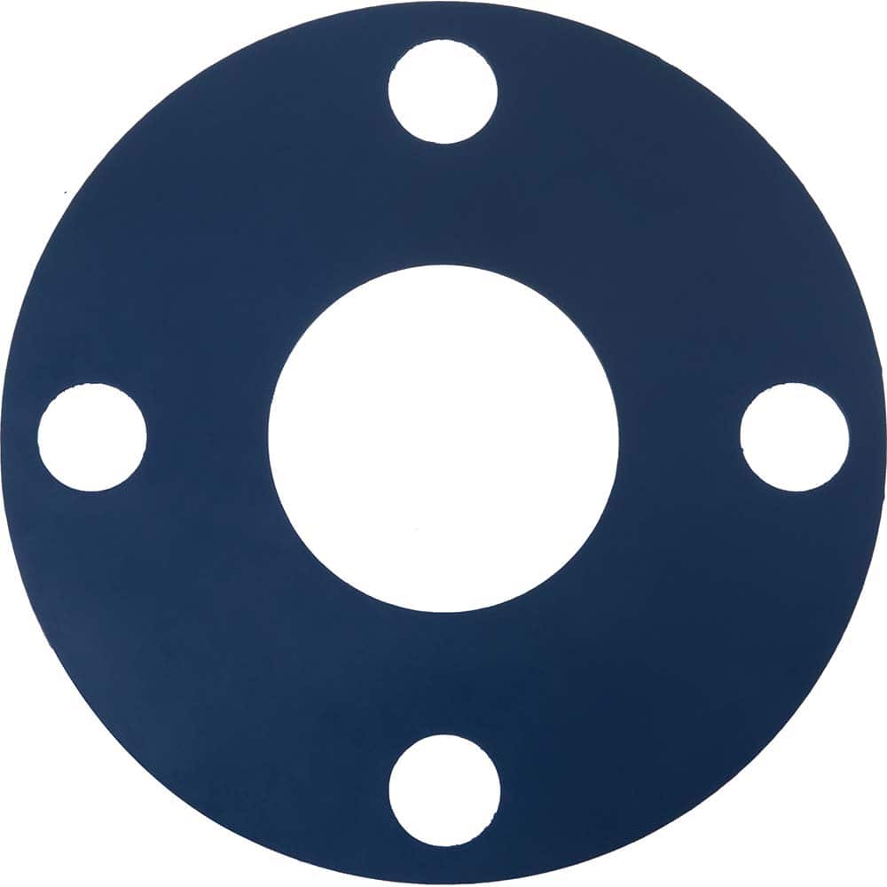 USA Sealing - Flange Gasketing; Nominal Pipe Size: 4 (Inch); Inside Diameter (Inch): 4-1/2 ; Thickness: 1/16 (Inch); Outside Diameter (Inch): 9 ; Material: Silicone Rubber ; Color: Red - Exact Tooling
