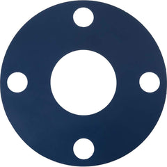 USA Sealing - Flange Gasketing; Nominal Pipe Size: 8 (Inch); Inside Diameter (Inch): 8-5/8 ; Thickness: 1/8 (Inch); Outside Diameter (Inch): 13-1/2 ; Material: Silicone Rubber ; Color: Red - Exact Tooling
