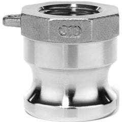USA Sealing - Suction & Discharge Hose Couplings; Type: Cam and Groove Coupling ; Coupling Descriptor: Male Adapter x Female NPT Thread ; Coupler Size: 1 (Inch); Thread Size: 1 ; Material: 316 Stainless Steel ; Style: Part A - Exact Tooling