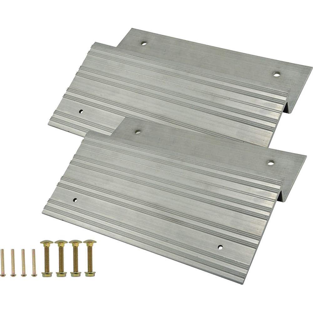 Erickson Manufacturing - Truck Ramps; Type: Ramp Plate ; For Use With: All Vehicles ; Length (Inch): 12 ; Width (Inch): 12 ; Material: Aluminum - Exact Tooling