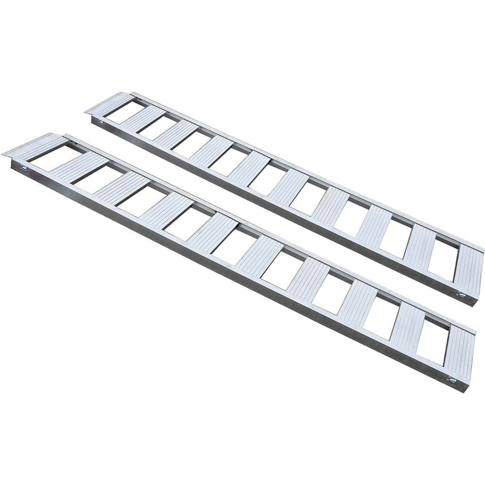 Erickson Manufacturing - Truck Ramps; Type: Straight Ramp ; For Use With: All Vehicles ; Length (Inch): 77 ; Width (Inch): 13 ; Load Capacity (Lb.): 1250.000 (Pounds); Material: Aluminum - Exact Tooling
