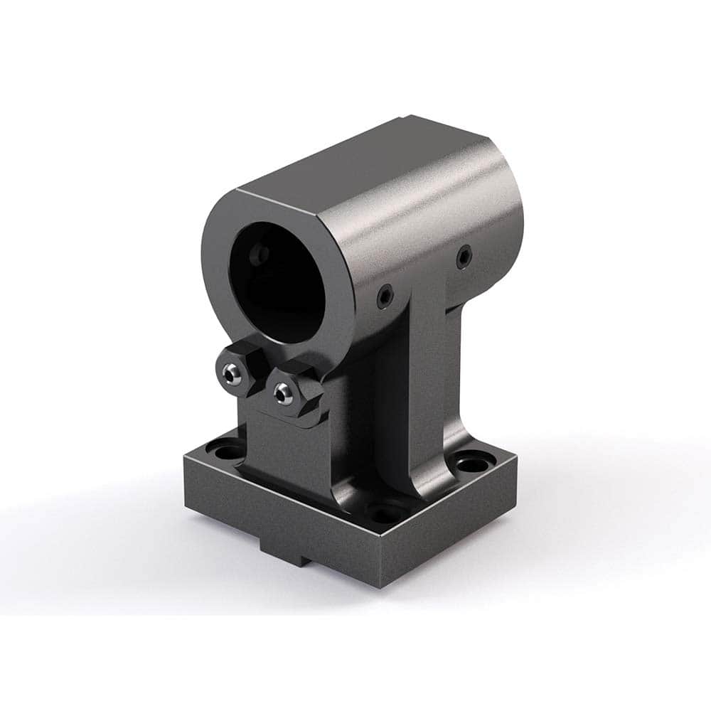 Global CNC Industries - Turret & VDI Tool Holders; Type: Okuma Howa ID Block ; Clamping System: 75mm X 50mm ; Tool Axis: ID ; Through Coolant: No ; Additional Information: 4 Mounting Holes - Exact Tooling