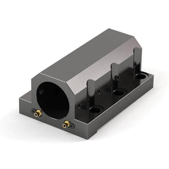 Global CNC Industries - Turret & VDI Tool Holders; Type: Okuma ID Block ; Clamping System: 80mm X 120mm ; Tool Axis: ID ; Through Coolant: No ; Additional Information: 4 Mounting Holes - Exact Tooling