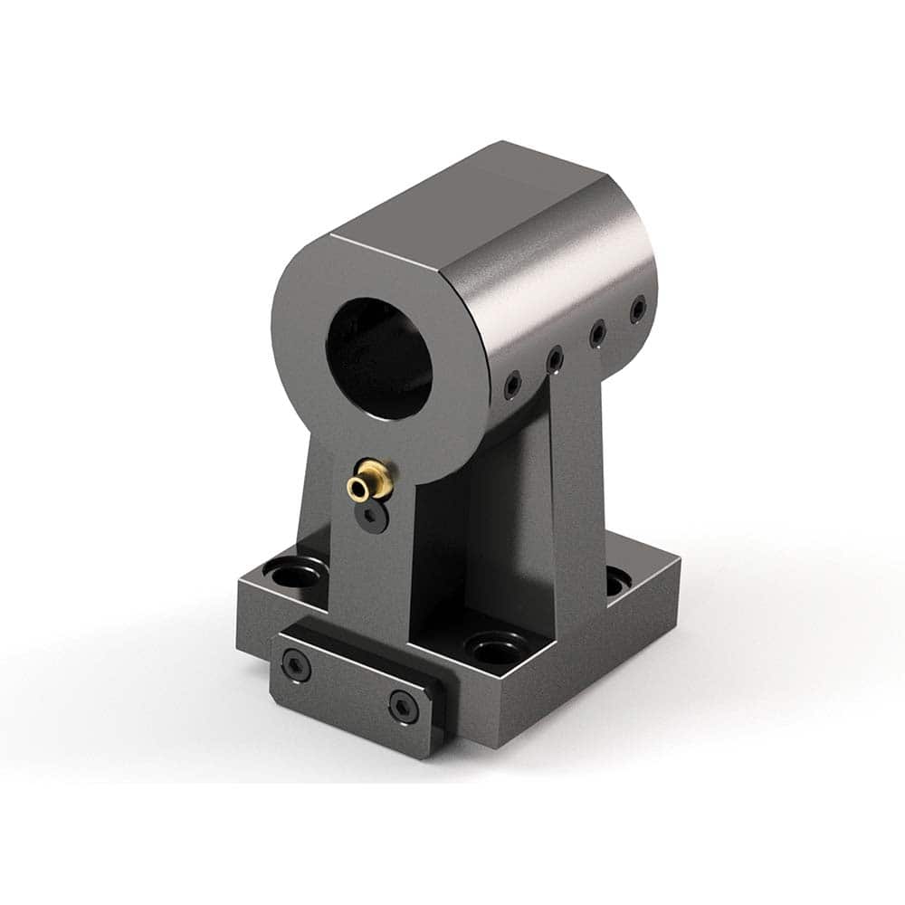 Global CNC Industries - Turret & VDI Tool Holders; Type: Okuma ID Block ; Clamping System: 75mm X 55mm ; Tool Axis: ID ; Through Coolant: No ; Additional Information: 4 Mounting Holes - Exact Tooling