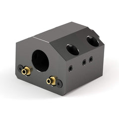 Global CNC Industries - Turret & VDI Tool Holders; Type: Doosan ID Block ; Clamping System: 72mm X 45mm ; Tool Axis: ID ; Through Coolant: No ; Additional Information: 4 Mounting Holes - Exact Tooling
