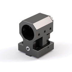 Global CNC Industries - Turret & VDI Tool Holders; Type: Nakamura ID Block ; Clamping System: 60mm X 50mm ; Tool Axis: ID ; Through Coolant: No ; Additional Information: 4 Mounting Holes - Exact Tooling