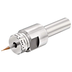 CoolSpeed - Fluid & Air-Mist High-Speed Spindles; Drive Type: Air-Mist ; RPM: 55000.000 ; Compatible Tool Size: 3mm; 4mm; 6mm ; Shaft Diameter: 16.000 (mm); Wattage: 200.000 ; Operating Pressure Range (psi): 44-101 - Exact Tooling