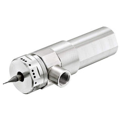 CoolSpeed - Fluid & Air-Mist High-Speed Spindles; Drive Type: Air-Mist ; RPM: 55000.000 ; Compatible Tool Size: 3mm; 4mm; 6mm ; Shaft Diameter: 22.000 (mm); Wattage: 200.000 ; Operating Pressure Range (psi): 44-101 - Exact Tooling