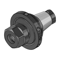 WTO - Modular Tool Holding System Adapters; Modular System Size: ER16 ; Taper Size: ER25QF ; Projection (mm): 30 ; Through Coolant: Yes - Exact Tooling