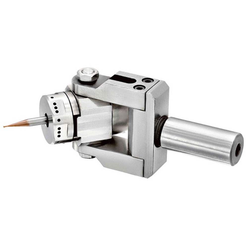 CoolSpeed - Fluid & Air-Mist High-Speed Spindles; Drive Type: Air-Mist ; RPM: 55000.000 ; Compatible Tool Size: 3mm; 4mm; 6mm ; Shaft Diameter: 16.000 (mm); Wattage: 200.000 ; Operating Pressure Range (psi): 44-101 - Exact Tooling