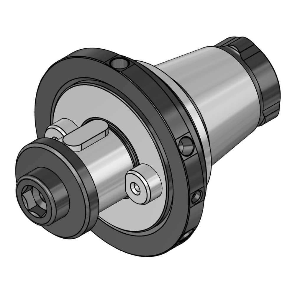 WTO - Modular Tool Holding System Adapters; Modular System Size: 1 ; Taper Size: ER40QF ; Projection (mm): 27 ; Through Coolant: Yes - Exact Tooling