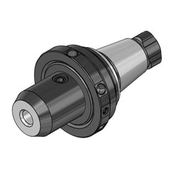 WTO - Modular Tool Holding System Adapters; Modular System Size: 1/2 ; Taper Size: ER20QF ; Projection (mm): 37 ; Through Coolant: Yes - Exact Tooling