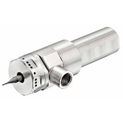 CoolSpeed - Fluid & Air-Mist High-Speed Spindles; Drive Type: Air-Mist ; RPM: 55000.000 ; Compatible Tool Size: 3mm; 4mm; 6mm ; Shaft Diameter (Inch): 3/4 ; Wattage: 200.000 ; Operating Pressure Range (psi): 44-101 - Exact Tooling