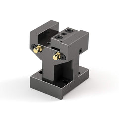 Global CNC Industries - Turret & VDI Tool Holders; Type: Okuma OD Facing Block ; Clamping System: 55mm X 40mm ; Tool Axis: OD ; Through Coolant: No ; Outside Diameter (Decimal Inch): 1.0000 ; Additional Information: 4 Mounting Holes - Exact Tooling