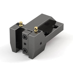 Global CNC Industries - Turret & VDI Tool Holders; Type: Okuma OD Turning Block ; Clamping System: 75mm X 55mm ; Tool Axis: OD ; Through Coolant: No ; Outside Diameter (Decimal Inch): 1.0000 ; Additional Information: 4 Mounting Holes - Exact Tooling