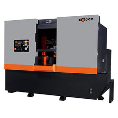 Cosen - Horizontal Bandsaws; Machine Style: Automatic ; Drive Type: Variable Frequency ; Angle of Rotation: 90 ; Maximum Capacity (Rectangular) (Inch): 14.2 x 15.7 ; Maximum Capacity (Rounds) (Inch): 14.2 ; Phase: 3 - Exact Tooling