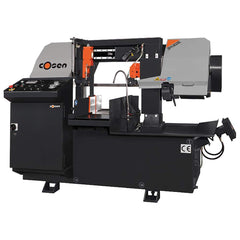 Cosen - Horizontal Bandsaws; Machine Style: Semi-Automatic ; Drive Type: Variable Frequency ; Angle of Rotation: 90 ; Maximum Capacity (Rectangular) (Inch): 10.2 x 11.8 ; Maximum Capacity (Rounds) (Inch): 10.2 ; Phase: 3 - Exact Tooling