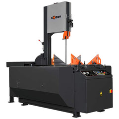 Cosen - Vertical Bandsaws; Drive Type: Variable Frequency ; Throat Capacity (Decimal Inch): 22.0000 ; Height Capacity (Inch): 30 ; Phase: 3 ; Blade Width (Inch): 1-1/4 ; Blade Speeds (SFPM): 65 to 328 - Exact Tooling