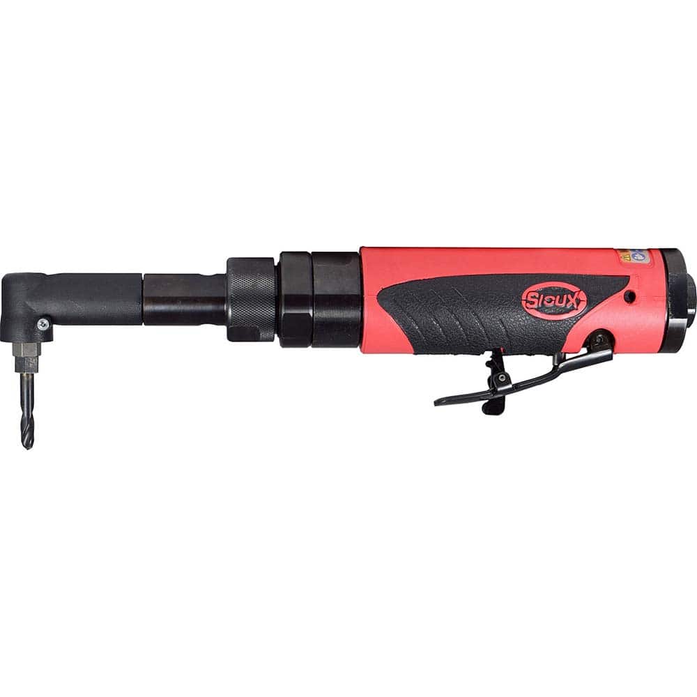 Sioux Tools - Air Drills; Chuck Size: 1/4-28 ; Chuck Type: Threaded ; Handle Type: Rubber Grip ; Horsepower: 0.4000 ; Reversible: No ; Speed (RPM): 800.00 - Exact Tooling