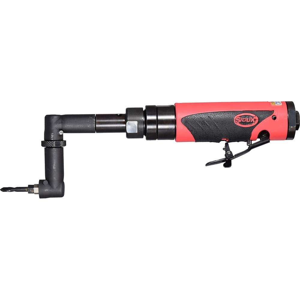 Sioux Tools - Air Drills; Chuck Size: 1/4-28 ; Chuck Type: Threaded ; Handle Type: Rubber Grip ; Horsepower: 0.4000 ; Reversible: No ; Speed (RPM): 2900.00 - Exact Tooling