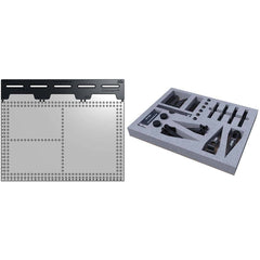 Phillips Precision - CMM Fixtures; Type: Vision Work Holding ; Plate Design: Magnetically Interlocking ; Material: Polycarbonate ; Thread Size: 1/4-20 ; Series: Open-Sight(TM) ; For Use With: Vision Inspection - Exact Tooling