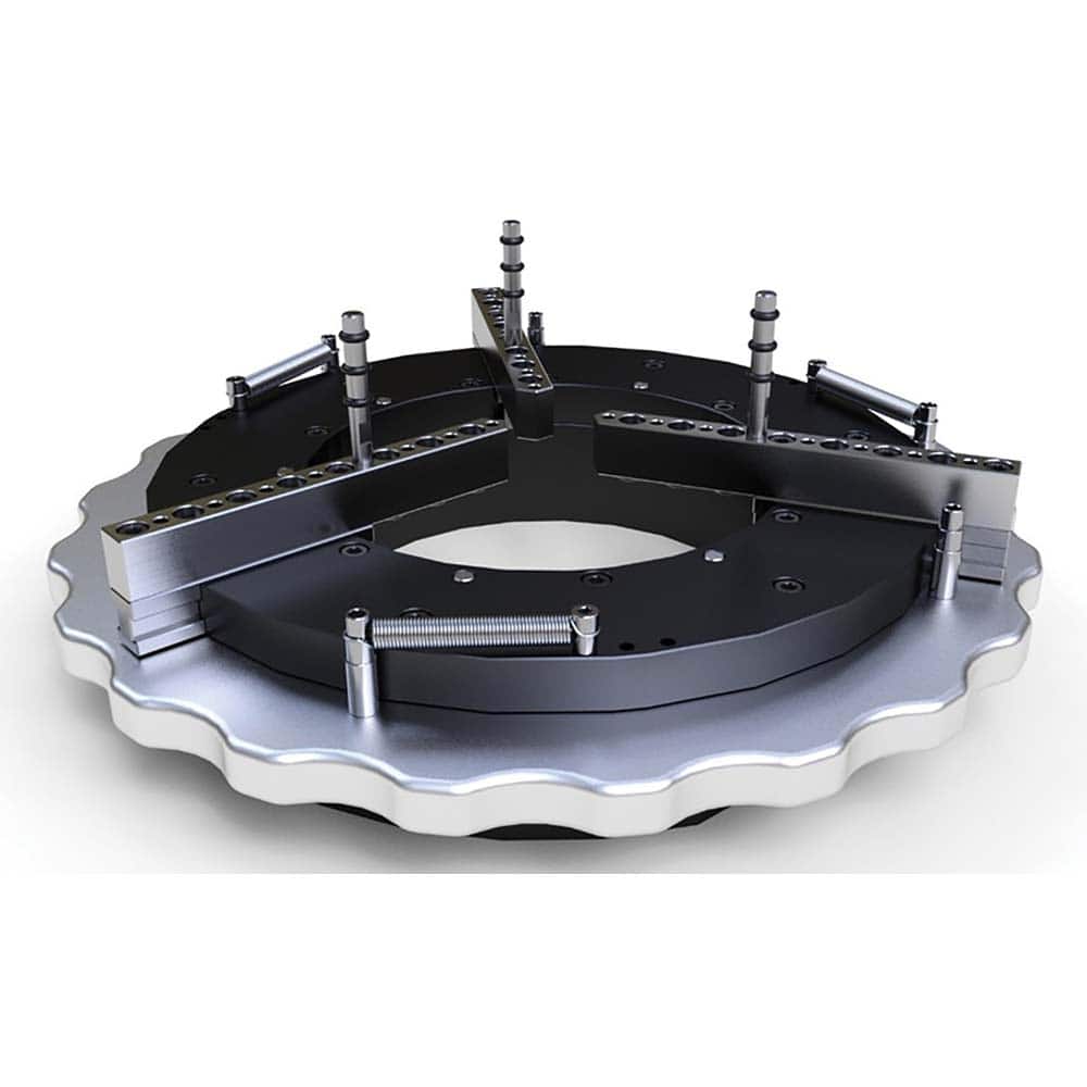 Phillips Precision - CMM Accessories; Accessory Type: Chuck ; For Use With: All Types ; Material: Aluminum ; Thread Size: #10-32 ; Includes: Chuck ; Series: Inspection Arsenal? - Exact Tooling