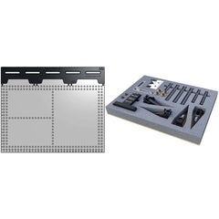 Phillips Precision - CMM Fixtures; Type: Vision Work Holding ; Plate Design: Magnetically Interlocking ; Material: Polycarbonate ; Thread Size: 1/4-20 ; Series: Open-Sight(TM) ; For Use With: Vision Inspection - Exact Tooling