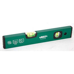 Insize USA LLC - Box Beam, I-Beam & Torpedo Levels; Level Type: Box Beam ; Number of Vials: 2 ; Material: Aluminum ; Length (Inch): 40 ; Magnetic or Nonmagnetic: Magnetic ; Width (Decimal Inch): 0.7870 - Exact Tooling