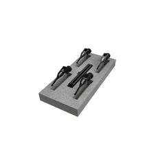Phillips Precision - CMM Accessories; Accessory Type: Hold Down Clamp ; For Use With: All Types ; Material: Aluminum ; Thread Size: 1/4-20 ; Includes: Shafts & Clamps ; Series: Inspection Arsenal? - Exact Tooling