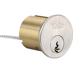 Yale - Cylinders; Keying: PARA ; Number of Pins: 6 ; Finish/Coating: Satin Chrome - Exact Tooling