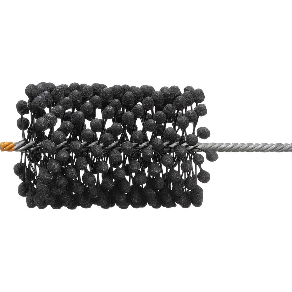 Osborn - Flexible Hones; Maximum Bore Diameter (Inch): 3.5 ; Maximum Bore Diameter (mm): 89.0000 ; Abrasive Material: Silicon Carbide ; Grit: 320 ; Overall Length (Inch): 13.5 - Exact Tooling