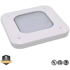 Metro LED - Parking Lot & Roadway Lights; Fixture Type: General Purpose ; Lamp Type: LED ; Lens Material: Polycarbonate ; Lamp Base Type: Integrated LED ; Mounting Type: Ceiling Mount ; Voltage: 100-277V - Exact Tooling