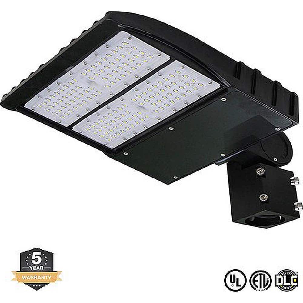 Metro LED - Parking Lot & Roadway Lights; Fixture Type: Roadway Light ; Lamp Type: LED ; Lens Material: Polycarbonate ; Lamp Base Type: Integrated LED ; Mounting Type: Slipfitter ; Voltage: 100-277 V - Exact Tooling